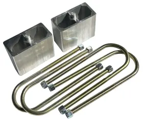 Lbk0004 Carolina Classic Parts 4 Inch Aluminum Lowering Block Kit With U-bolts - Universal Fit