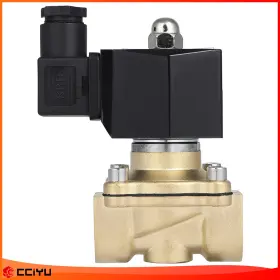 Z128410g01 Cciyu Air Ride Suspension Valve 1x 3/4 Inch Npt 220-240v Brass Electric Solenoid N/c