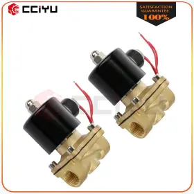 Z829113g01 Cciyu Air Suspension Valves Two 1/2 Inch Npt Electric Solenoid 250psi For Train Horn Fast