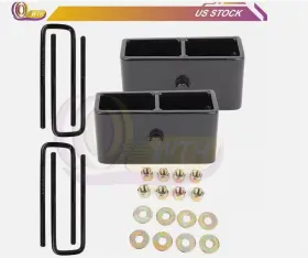 Whe116125el Cequent Unbranded Leveling Kit Lift 2 Inch Rear Fits Toyota Tundra 1999-2021 2wd 4wd Block U Bolt