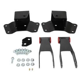 Cf18089601sa Cfspeed-autoparts For 1988-1998 Chevy Gmc 1500 C15 K15 Truck Rear Shackles And Hangers 4 Inch Drop Kit