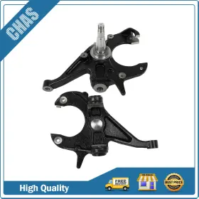 Chas17607801s Chas 2 Inch Drop Spindles Lowering Kit For Chevy S10 Gmc Sonoma Jimmy 2wd 1982-2004