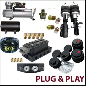 2.82126e Chassis Tech 11 Air Suspension Kit - 2021-2022 Ford Maverick 2.82126e Chassis Tech 11 Air Suspension Kit - 2021-2022 Ford Maverick