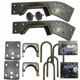 2.83304e Chassis Tech 11 Axl Relocatr Flip 1992-2000 Chev Tahoe 4 Door With Frame Notches