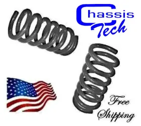 Coi-gm889835-3 Chassis Tech 1988-1999 Chevy Silverado C2500 8lug 3 Inch Drop Coil Lowering Springs