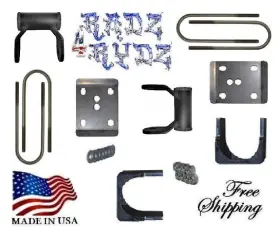Axl-sha-gm07xx Chassis-works 2007-2018 Chevy Silverado Gmc Sierra 1500 5.5 Inch Drop Axle Flip Lowering Kit Ublts
