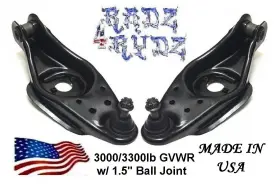 Car-7893-3k Chassisworks 1972-1993 Dodge Ram D300 D350 3k Gvw 1.5 Inch Bj 3 Drop Control Arms Lowering Kit
