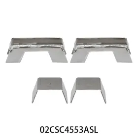 Gpl894125 Cheda 4 Inch Under Bed Weld In C-notch Frame Fit For 07-18 Chevy Silverado 1500 Cab Pickup