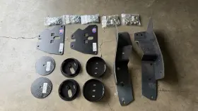 124132324 Chevrolet C10 Air Ride Brackets C Notch 63-87 Chevy