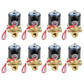 12846759 Choiceshare 8pcs 3/8 Inch Npt Air Ride Suspension Valve 12v / 250psi Brass Electric Solenoid