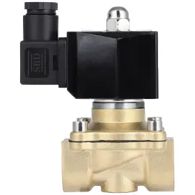 12846767 Choiceshare 1pc 3/4 Inch Npt Valve Electric Solenoid Air Ride Suspension Brass Gas Water N/c 12v