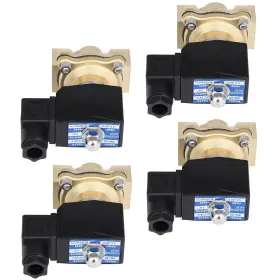 12846782 Choiceshare 4pcs 3/4 Inch Npt Air Ride Suspension Valve Brass Electric Solenoid N/c Kit 24v