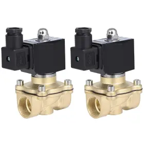 12846789 Choiceshare 2pcs 3/4 Inch Npt Valve Electric Solenoid Air Ride Suspension Brass N/c 220-240v