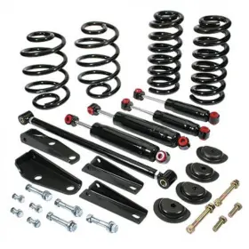 6364cssk-d35 Classic Performance Products Drop Coil Spring/shock Kit 3 Inch Front/5 Rear Chev