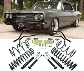 6466lhp-k Classic Performance Products Cpp Chevelle 1964-1966 Lowering And Handling Kit