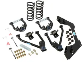 C14635 Classic Performance Products - Cpp 1962-67 Chevy Ii / Nova Mini Subframe Deluxe Set With Black Control Arms And