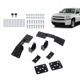 Axle4571abk Cnnell Fit For 99-06 Silverado Sierra Pickup 6 Inch Rear Axle Lowering C Notch And Flip Kit #2