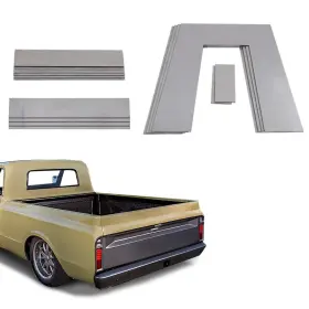 Cnnell0720-308 Cnnell Universal Weld On Lowering Truck Under Bed Frame 10 Inch Step C Notch Kit 2 Wide Gm