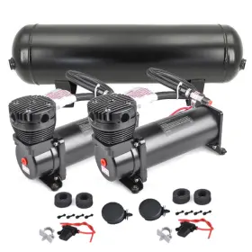 Cnraqr 768481498036 200 Psi Air Compressor 2 Pcs 4 Gallon Tank For Train Horns Suspension