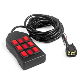 Rs-11-5m Cnraqr Switch Box Dc 12v 6 Button Air Ride Suspension Manual Controller Valve