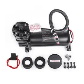 Cnraqr X480c-38-bk Air Suspension Compressor/ Pump Dc 12v 480c Maxpower 200 Psi Outlet 3/8 Npt
