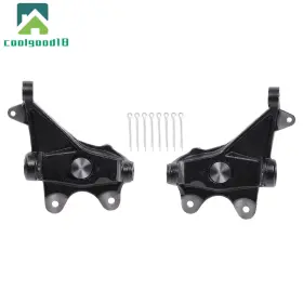 Cg1074600ld Coolgood18 Pair 2 Inch Front Drop Spindles 1984 1985-95 For Toyota Pickup 2wd 2.4l 3.0l