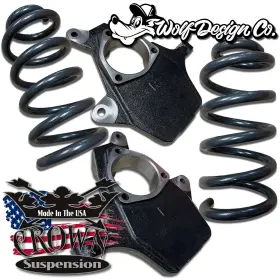 201320 Crown Tahoe Yukon 5 Inch Lowering Kit Drop Spindles Coils Springs 2007-2015 V8