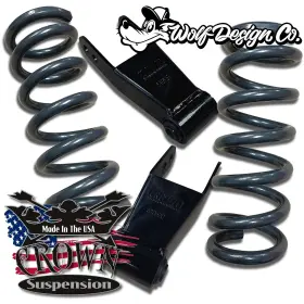 350920-8 Crown 1999-2006 Silverado Sierra 2 Inch Lowering Drop Coils Shackles Kit Suspension