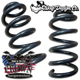 351320 Crown 2007-2017 Silverado Sierra 2/4 Lowering Kit Drop Coils Flip V8 Suspension #2