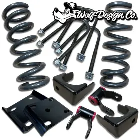 353530-6 Crown 1997-2003 F150 3/5 Lowering Kit Drop Coils Flip 353530-6 Crown 1997-2003 F150 3/5 Lowering Kit Drop Coils Flip