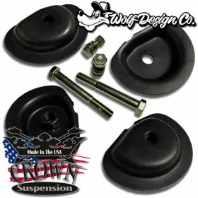 371160 Crown 1960-1972 Chevy C10 Gmc 1/2 Ton Blazer 6 Inch Drop Rear Lowered Coils Springs #3