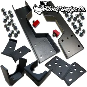 400560 Crown 88-98 C1500 Silverado Obs 6 Inch Flip Kit With C-notch Frame Support