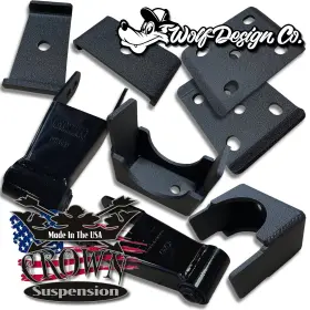400970 Crown 1999-06 Silverado Sierra 1500 7-8 Inch Lowering Drop Flip Kit No C-notch