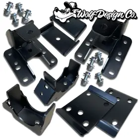 401350 Crown Silverado Sierra 5 Inch Flip Kit Lowering Drop