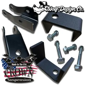 501100 Crown C10 Flip Kit And Shock Extenders 5 Inch Lowering Drop 73-87 Squarebody