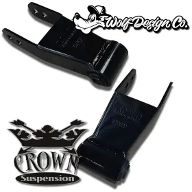 510520 Crown 1997-2003 Ford F150 Lowering Shackles 1-2 Inch Drop Shackle Kit 2wd 4wd 510520 Crown 1997-2003 Ford F150 Lowering Shackles 1-2 Inch Drop Shackle Kit 2wd 4wd