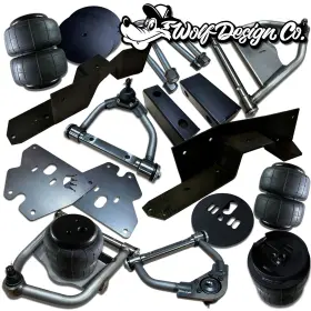 1963-1972c10 Crown 9911fr-c Blazer Bag Kit Front And Rear Air Ride Suspension Arms 2600 Bags 1963-1972c10 Crown 9911fr-c Blazer Bag Kit Front And Rear Air Ride Suspension Arms 2600 Bags