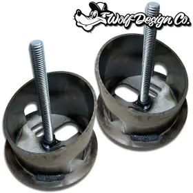 5864frabk Crown Suspension 58-64 Impala Bag Brackets Front And Rear Kit Chevrolet Belair El Camino #3 5864frabk Crown Suspension 58-64 Impala Bag Brackets Front And Rear Kit Chevrolet Belair El Camino #3