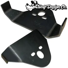 990035 Crown Suspension Upper Bag Mounting Brackets Step Notch Air Ride Mounts