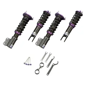 D-hn-22 D2 Racing Rs Series Adjustable Coilover Kit For 2006-2011 Honda Civic Fa Inc Si