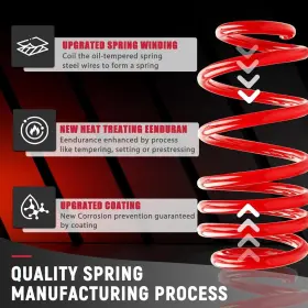 Dt430-215g Dengtu 2 Inch Lowering Kit Coil Springs For Honda Accord 2018-2022 #2