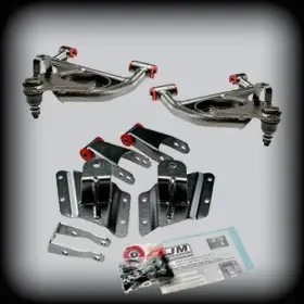 Ca2599l-2 Djm Suspension 1999-2006 Silverado Nbs 2/4 Lowering Kit Drop Control Arms Shackles Hangers