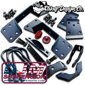 Djm-fk2599-6 Djm Suspension 1999-2007 Silverado Sierra Nbs 6 Inch Rear Flip Kit And C-notch Fk2599-6