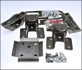 Djm-rk2507-6 Djm Suspension 2007-2018 Silverado Sierra 6 Inch Lowering Drop Flip Kit Rk2507-6