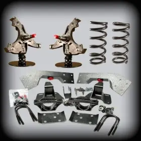 Djm1028-4 Djm Suspension Djm1028-4/5 1992 -1999 Suburban Obs 4/5 Lowering Kit Drop Spindles Coils Springs Flip