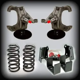 Djm2045l-5 Djm Suspension Djm2045l-5/5 1973-1987 C10 5 Inch Lowering Drop Kit Spindles Coils Springs Flip