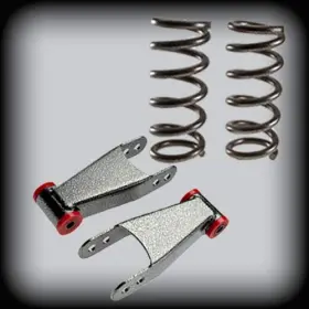 Djm2351-2 Djm Suspension Djm2351-2/2 1988-1998 C1500 Obs 2 Inch Lowering Kit Drop Coils Springs And Shackles 2351-2/2