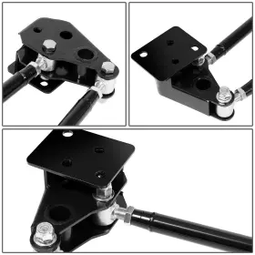 Dna-lepow006 Dna Motoring For 1955-1959 Chevy Truck Steel Rear Four Parallel 4-link Assembly Left Right #3