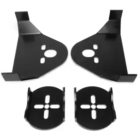 Dpt-lepow099 Dpt Motorsports Powdercoated Rear Upper Lower Air Ride Suspension Bag Mounting Bracket Kit