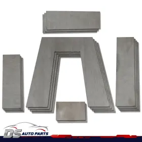 Dsa149943 Ds-auto-parts Weld-on Lowering Truck Under Bed Frame 10 Inch Tall Step C Notch Kit 3 Wide New